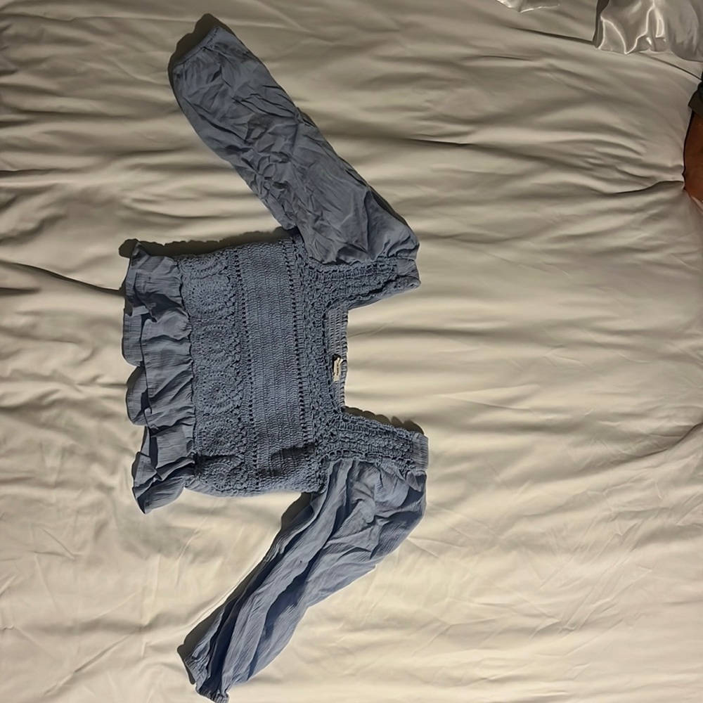 American whale crop top